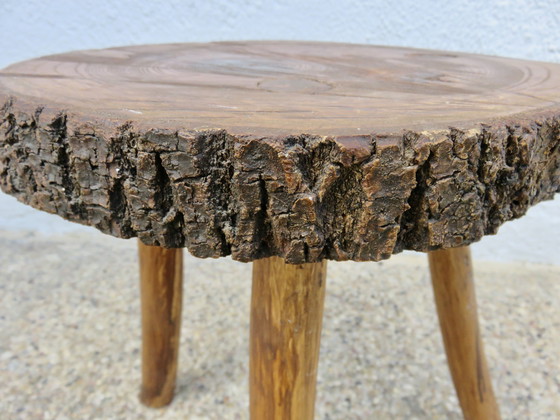 Image 1 of Bergkrukje, Massief hout, Driepoot, Frankrijk, jaren 50-60