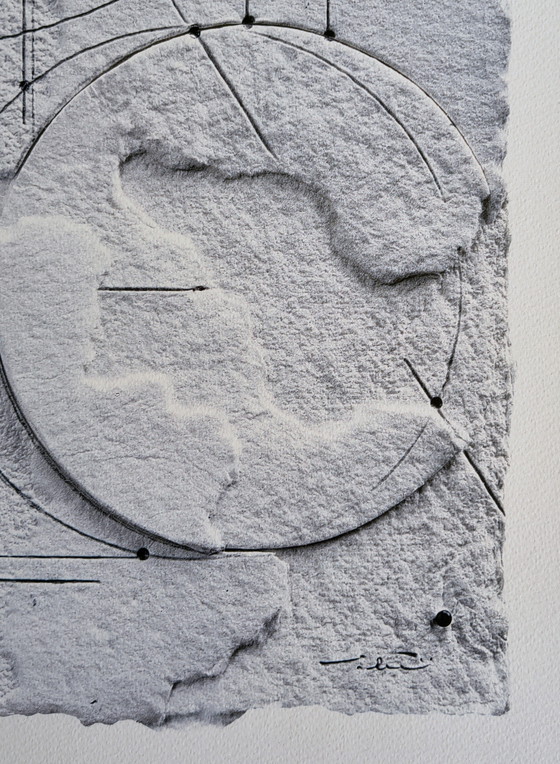 Litografia di Walter Valentini "La Porta Del Tempo" – Litografie e stampe, Glass, Metal (photo 10 of 14)