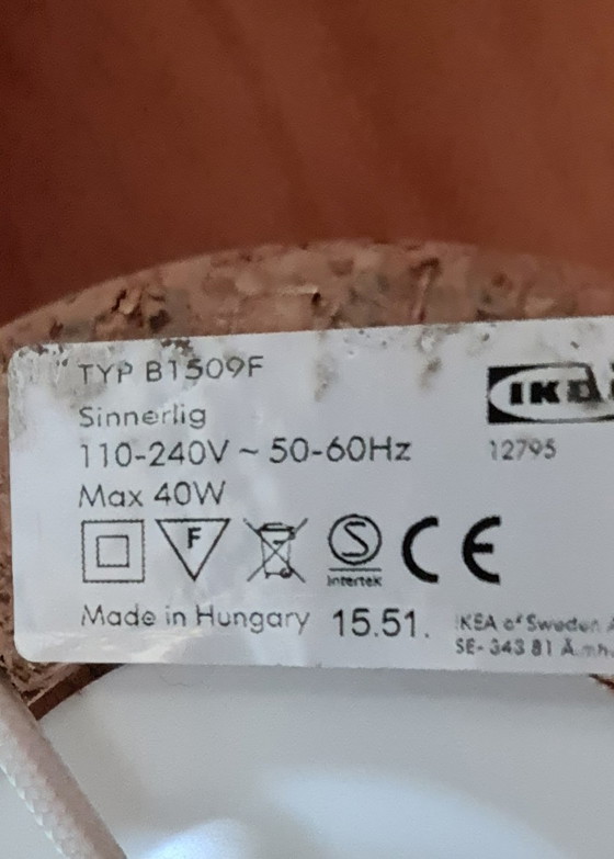 Image 1 of 2x IKEA Sinnerlig años 80
Lámpara de mesa de vidrio esmerilado