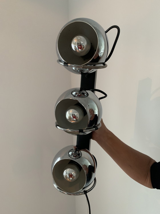 Image 1 of Gepo vintage wandlamp - uniek met 3 lichtpunten bulpa