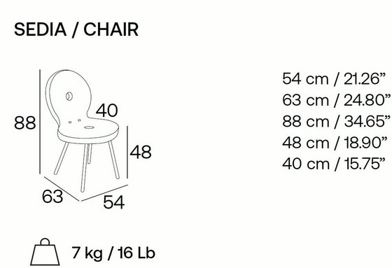 Image 1 of 4er-Set Stühle von Adrenalina