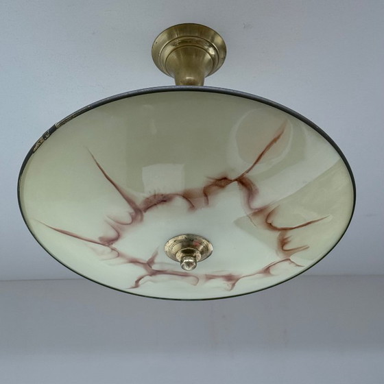 Image 1 of Plafonnier/suspension Art Déco années 1930