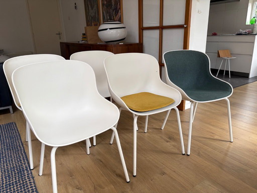 6x Hyg Chair steel from Normann Copenhagen
