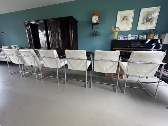 Image 1 of 6 Mooie Harbink Design Eetkamerstoelen