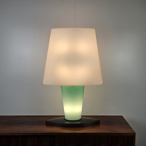 Image 1 of Fontana Arte XL Table Lamp, Glass, Italian