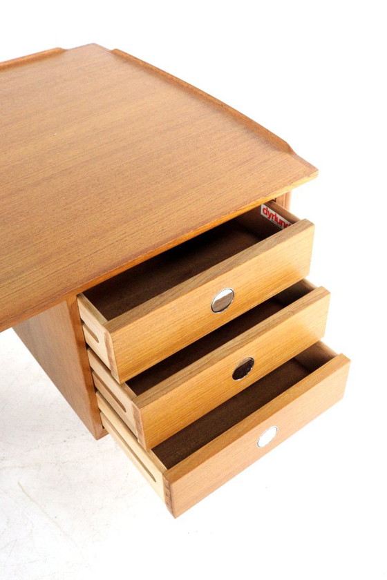 Dyrlund bureau gerestaureerd vintage teak – Wood (photo 14 of 18)