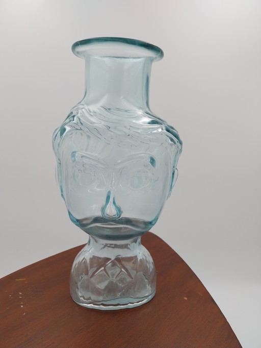 1 x Vase tete Glas Hauptvase m 23cm hoch