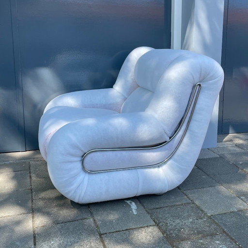 Italiaanse Vintage Fauteuil