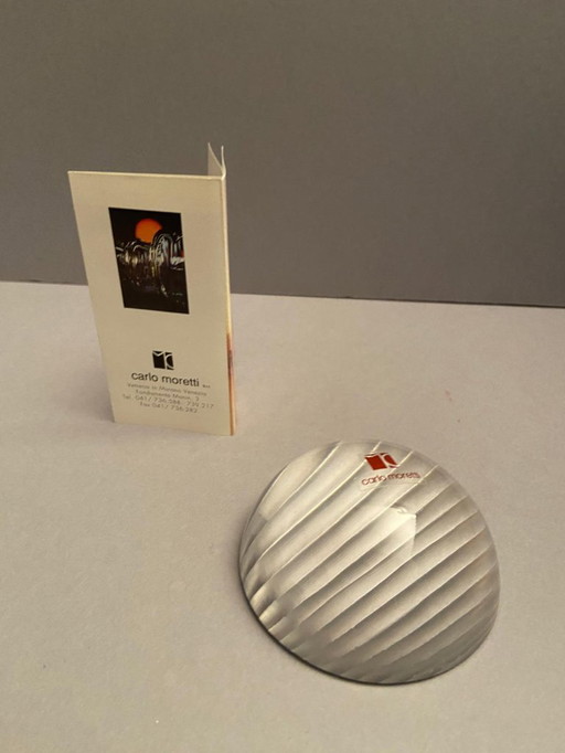 Paperweight and Magnifying Glass by Carlo Moretti, master glassmaker from Murano