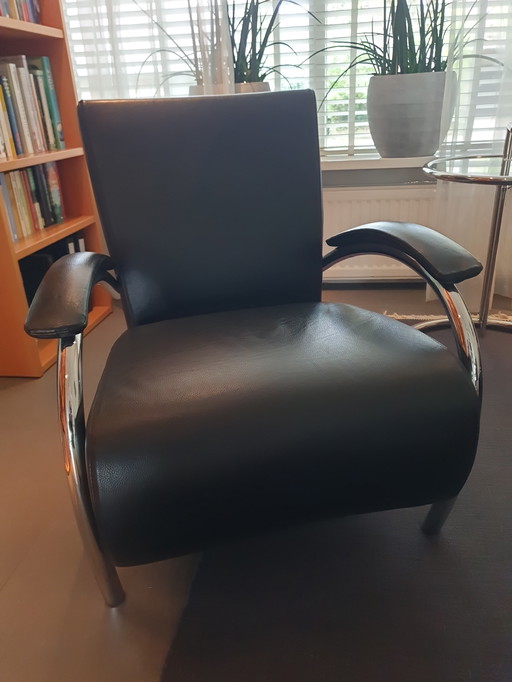 Design leather armchairs 2 pcs.