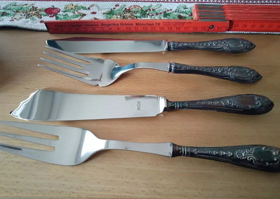 Image 1 of Old serving cutlery Vintage Portugal
