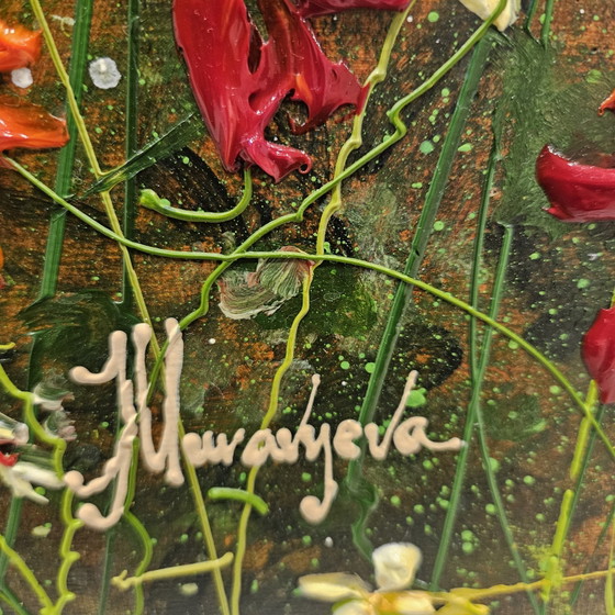 Yulia Muravyeva Bloemen Pracht – Julia Muravyeva, Kunst, Canvas (photo 3 of 11)