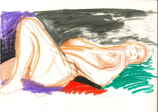 Model drawings (expressive/abstract)