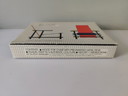 Chaise rouge-bleue miniature de Rietveld 1983
