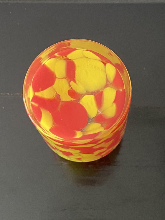 Image 1 of Art Deco parfumfles van Franz Weltz gemaakt in voormalig Tsjecho-Slowakije