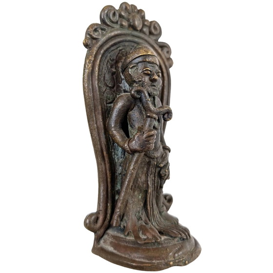 Antique Bronze Indonesian Semar – Javanese Mythology & Protection – ca. 1920 – Sculpture (photo 2 of 7)