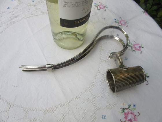 Portabottiglie E.P. Zinc, Made In Italy, Patent Pending, Vintage – Accessori da tavola, Metal (photo 4 of 14)