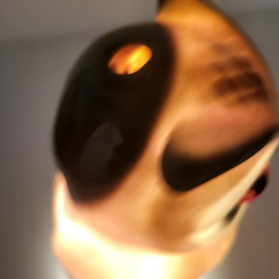 Image 1 of Vintage ceramic owl lamp/nightlight, 1950s-60s, Germany