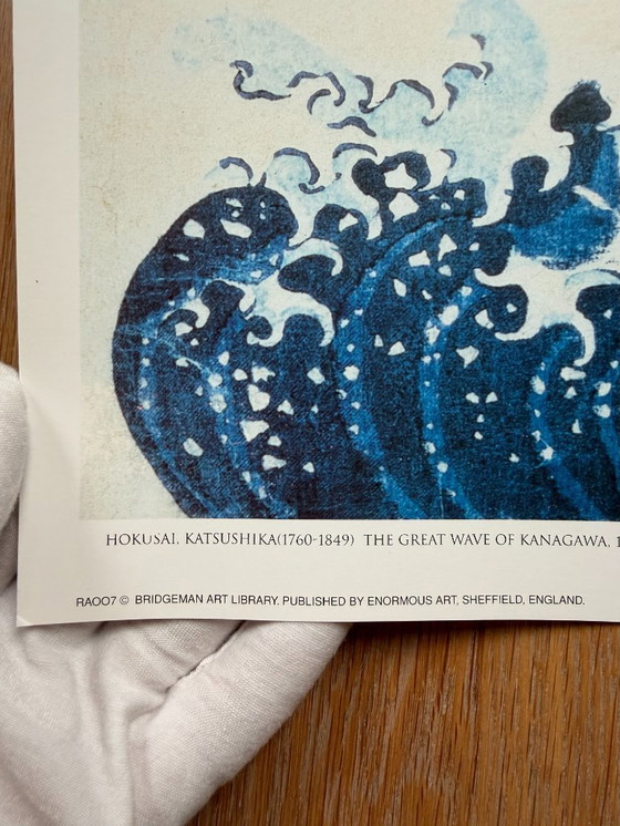 Image 1 of Hokusai Katsushika (1760-1849), The Great Wave of Kanagawa, 1831, copyright Bridgeman Art Library, Printed in Great Britain