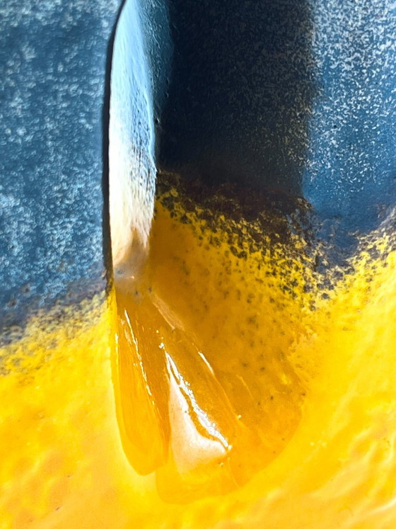Vase sculptural Carstens Tönnieshof, Cartens Tönnieshof, Céramique, Jaune, Mid Century Modern (photo 8 sur 10)