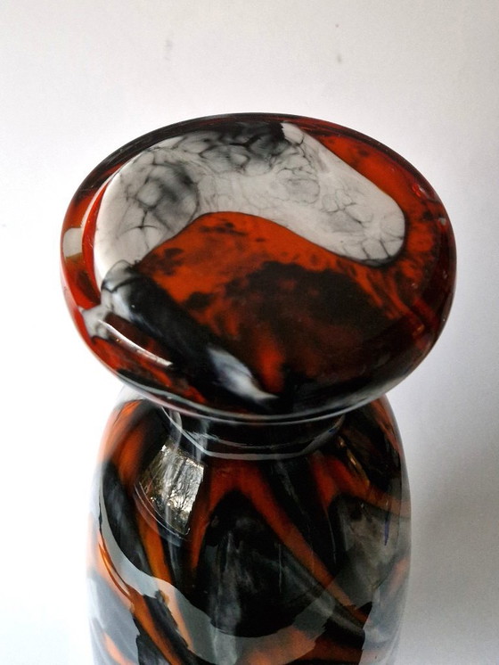 Image 1 of Empoli - Grote vintage vaas van Carlo Moretti - 37 cm