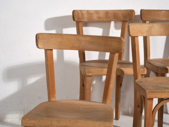 Chaises Thonet style vintage (c.1940). Lot de 4 pièces #2 – Chaises de salle à manger (photo 13 of 40)