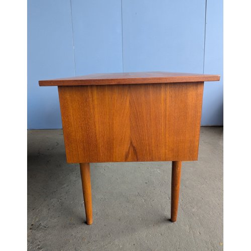Scrivania vintage autoportante in teak, Danimarca anni '60 – Scrivanie, Wood, Mid Century Modern (photo 8 of 13)