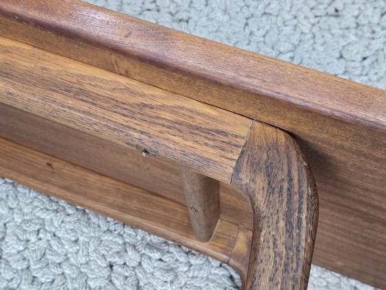 Image 1 of Mid-Century Scandinavian Design Solid Teakwood Coffee Table by Aksel Bender Madsen for Bovenkamp. The Netherlands, 1960s