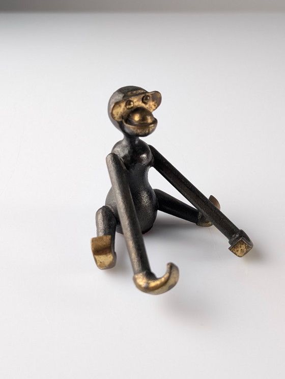 Kay Bojesen Mid-Century Unreleased Bronze Monkey, Denmark, 1950s – Sculpture (photo 12 of 12)