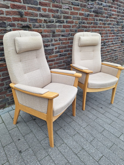 2 Danish design armchairs 'Plus 5920' from FURSTRUP