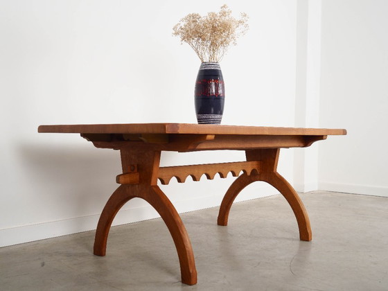 Image 1 of Oak table, Danish design, 1960s, designer: Henning Kjaernulf