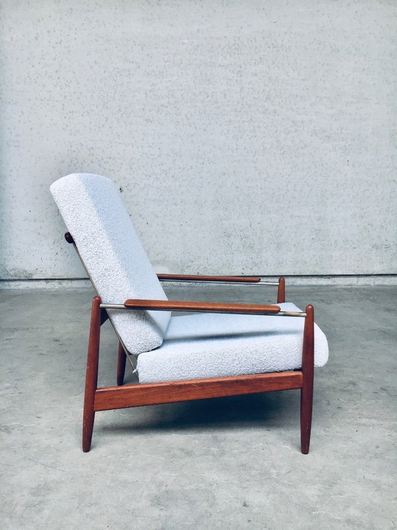 Image 1 of Poltrona Fauteuil in stile scandinavo moderno di metà secolo, Danimarca, anni '60