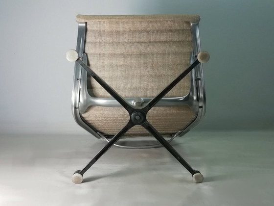 Image 1 of Eames ALU-GROUP 1958 PREPRODUCCIÓN Sillón reclinable HERMAN MILLER Historia Drehsessel