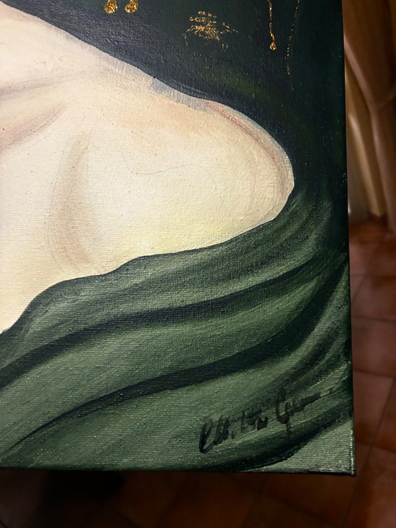 Walter Geraci- Crimson Crown – Paintings & Drawings, Canvas (photo 10 of 10)