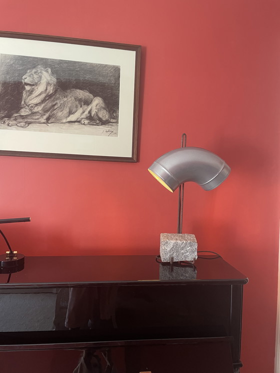 Image 1 of Industrielle Schreibtischlampe