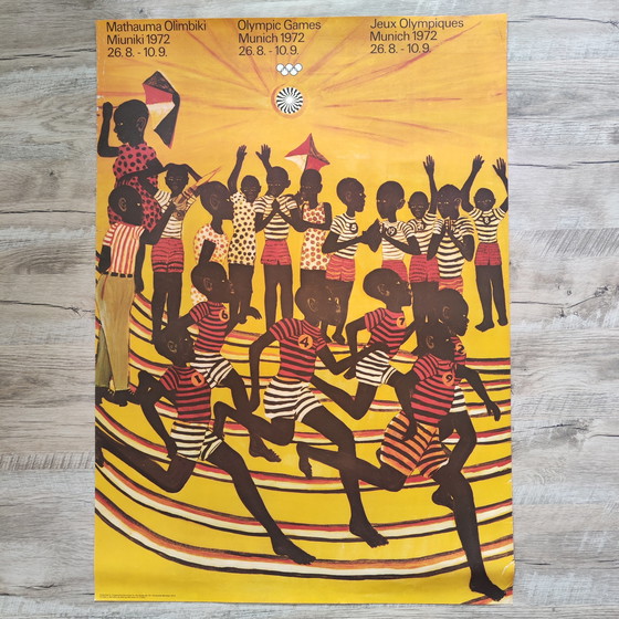 Image 1 of Manifesto delle Olimpiadi di Monaco 1972