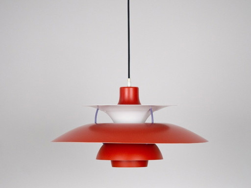 Lámpara colgante danesa vintage PH 5 de Poul Henningsen, Louis Poulsen, 1958