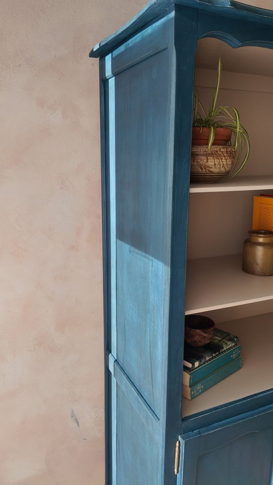 Louis XV Style Sideboard/Open Bookcase – Wood (photo 6 of 23)