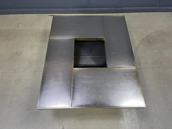Image 1 of Hidden bar coffee table by Belgochrom, 1970s