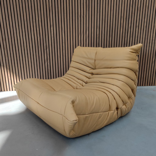 Ligne Roset Togo - Single Seat Camel Natural Leather