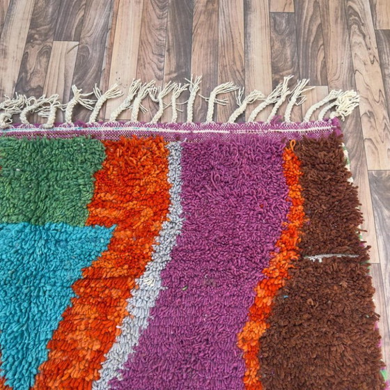 Image 1 of Tapis berbères multicolores en laine 200cmx150cm