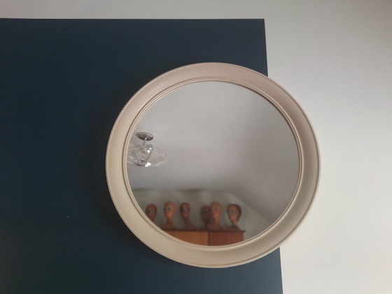 Image 1 of Lot de 2 miroirs ronds vintage Space Age – années 1970