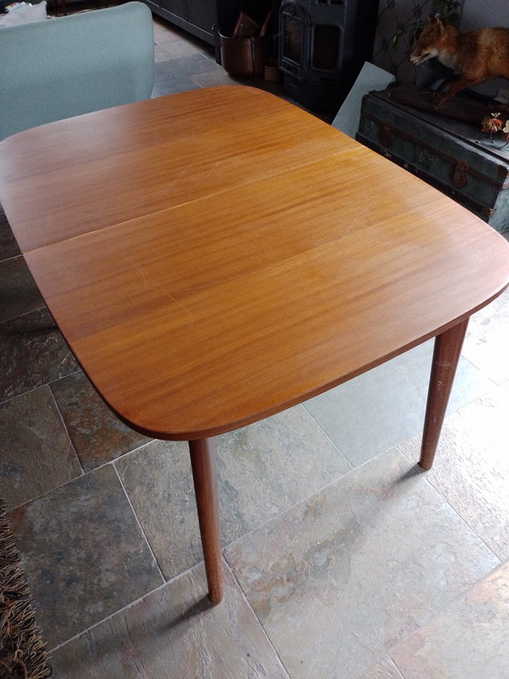 Image 1 of Mid-century extendable table