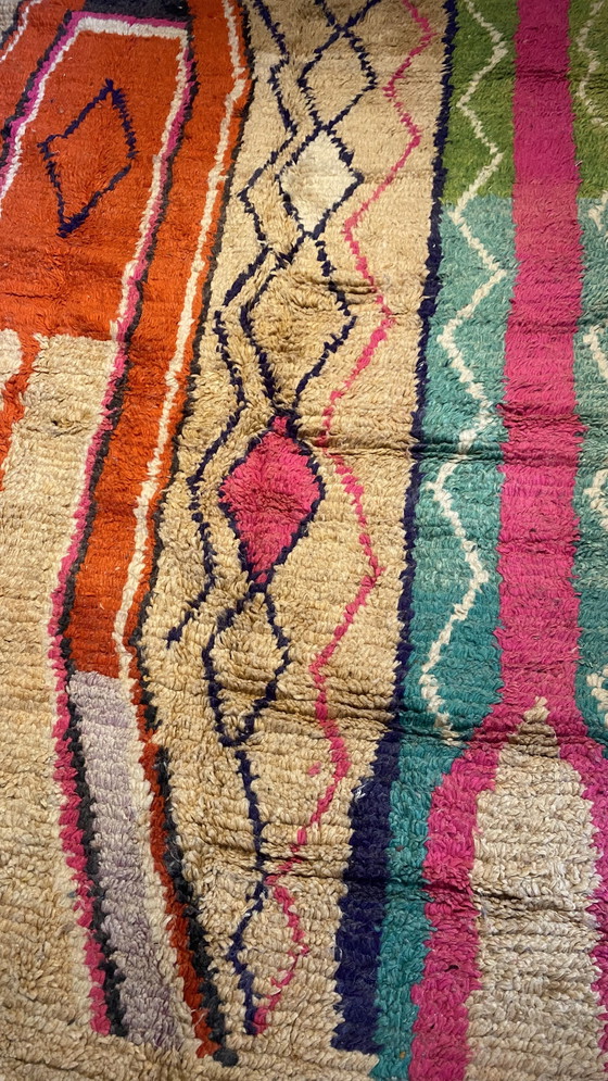 Image 1 of Tappeto berbero fatto a mano 290x194 cm – Montagne dell'Atlante, opera d'arte in lana su lana