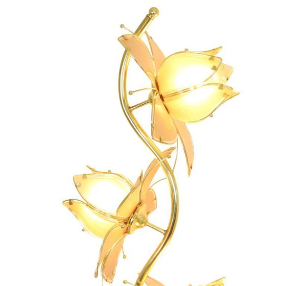 Image 1 of Italian Lotus Lamp XL Floor Lamp