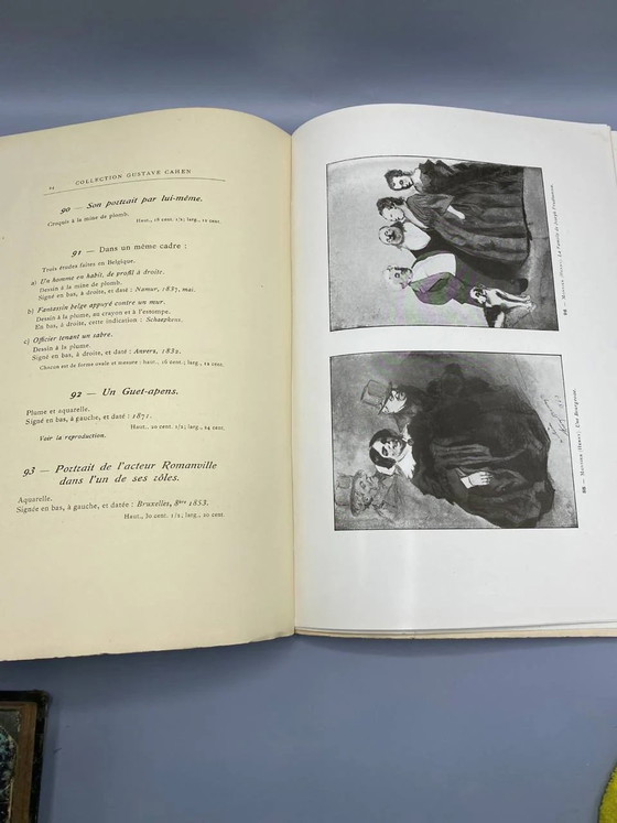 Gustave Cahen Collection – Watercolours, Drawings, and Sketches by Henry Monnier – Sale Catalogue, Third Sale (photo 3 of 4)