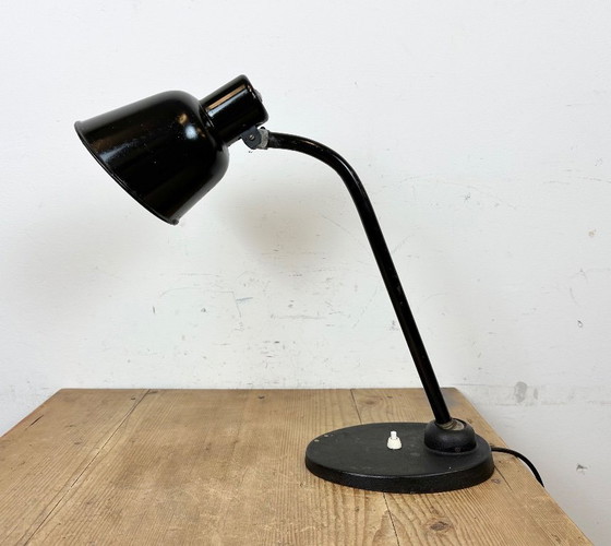 Image 1 of Vintage Black Table Lamp by Christian Dell for BUR Bunte & Remmler, 1930s