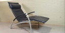 Interprofil 'Pax' leather recliner armchair