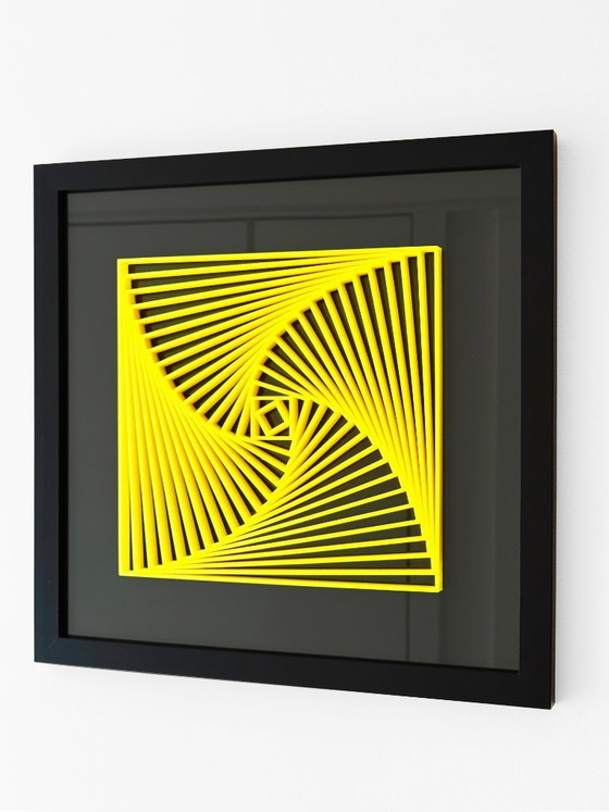 Image 1 of Tríptico espiral cromático – Juego de 3