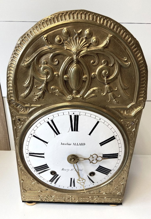 Decorative Object Mechanical System Movement Comtoise Clock France Pendulum Art